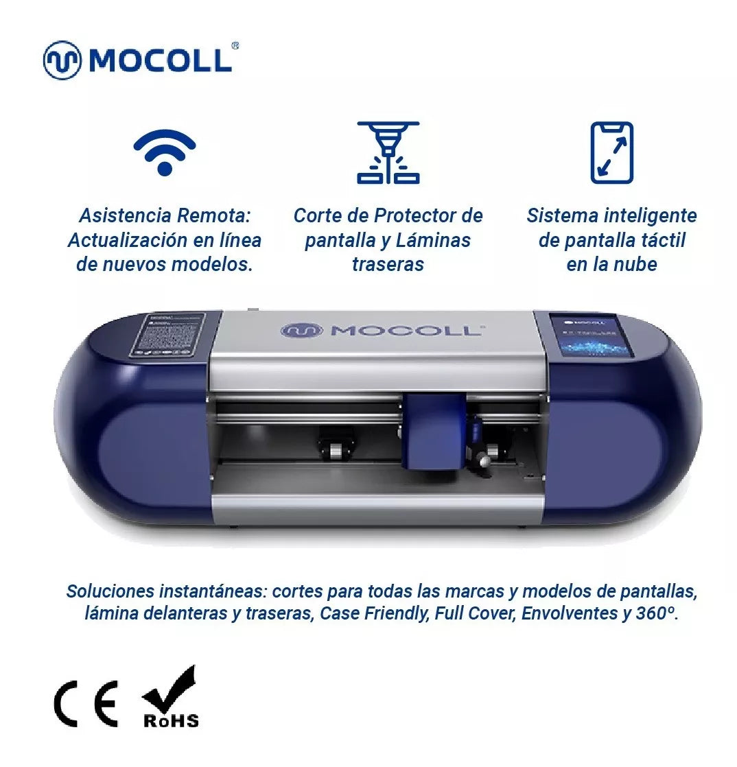 Plotter de Corte Codificada + 120 Láminas Mocoll