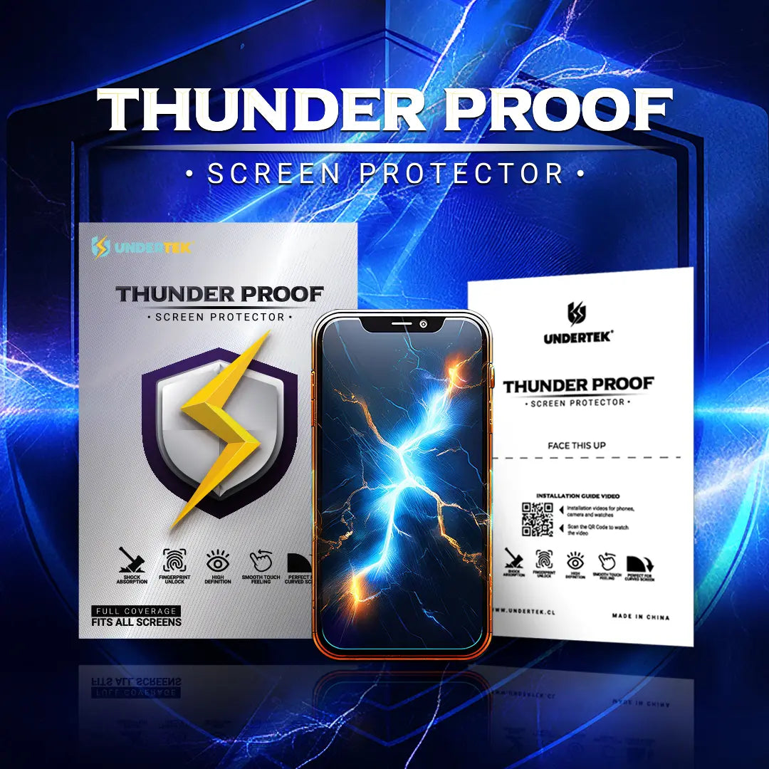 Caja de Láminas Antishock ThunderProof Clear 50uni