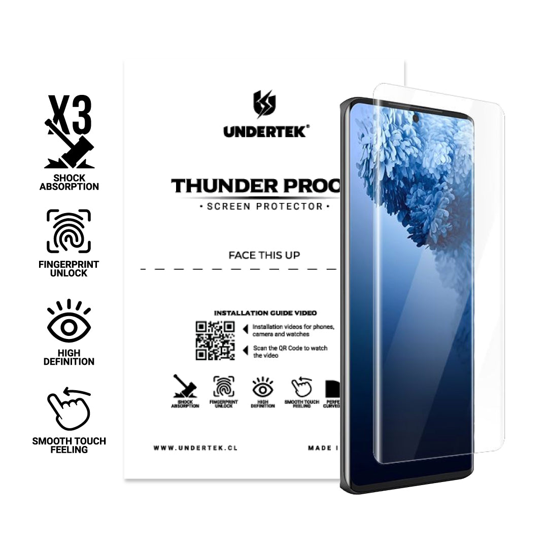 Láminas ThunderProof Antishock Clear 50uni