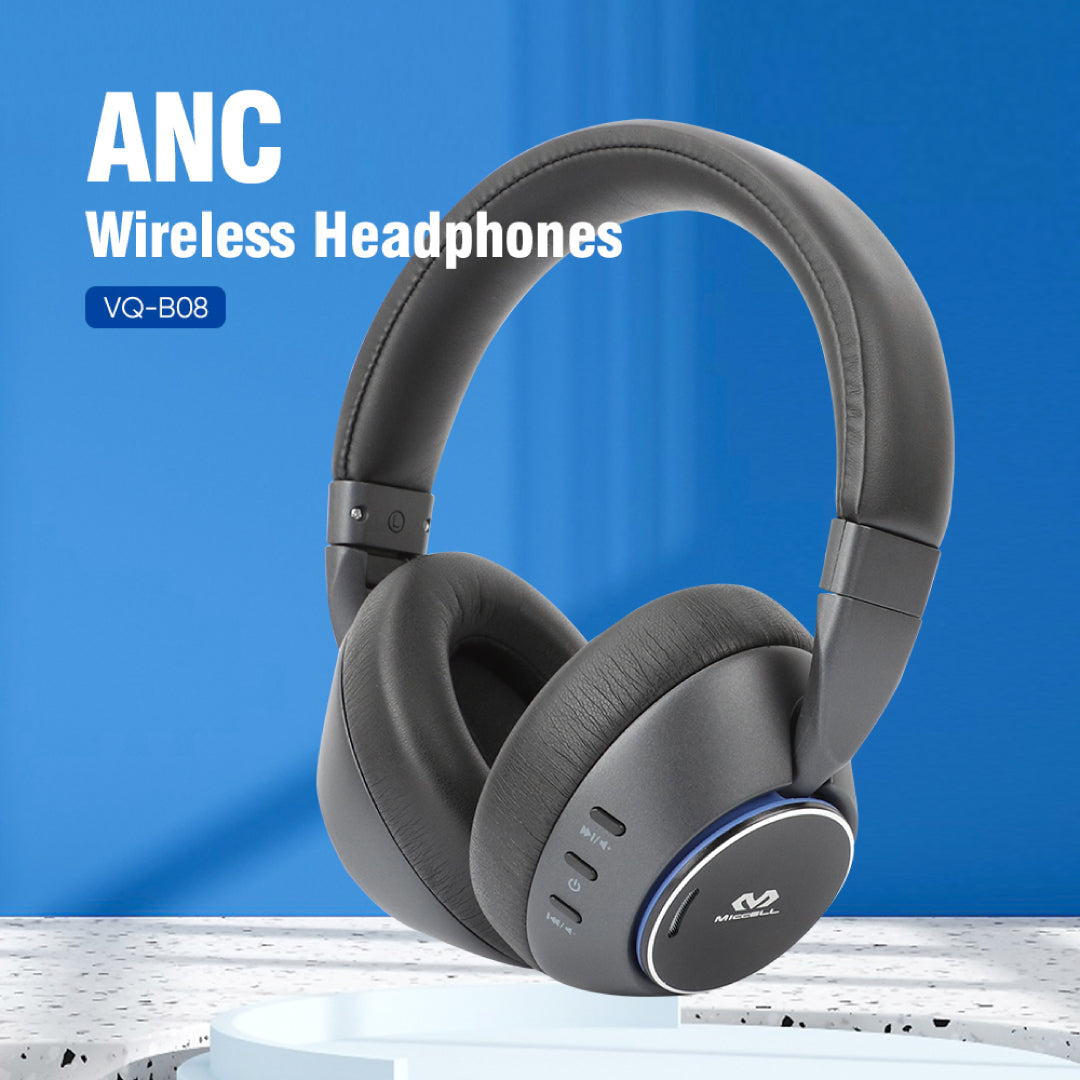Audífonos ANC V5.3 40mm Inalámbricos 25h Plegables