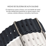 Correa Ultra Silicona para Apple Watch 42/44/45mm Colores