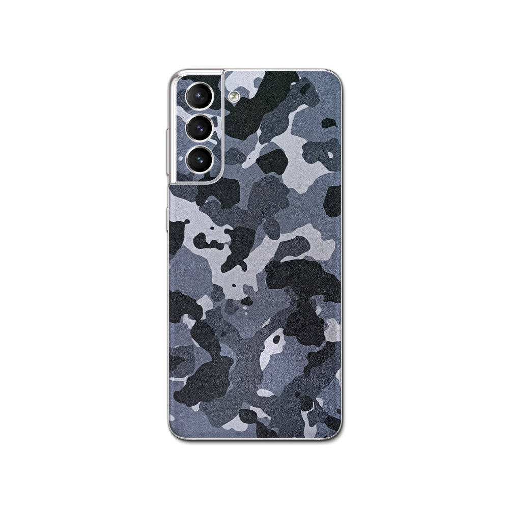 Skin Military Grey Print