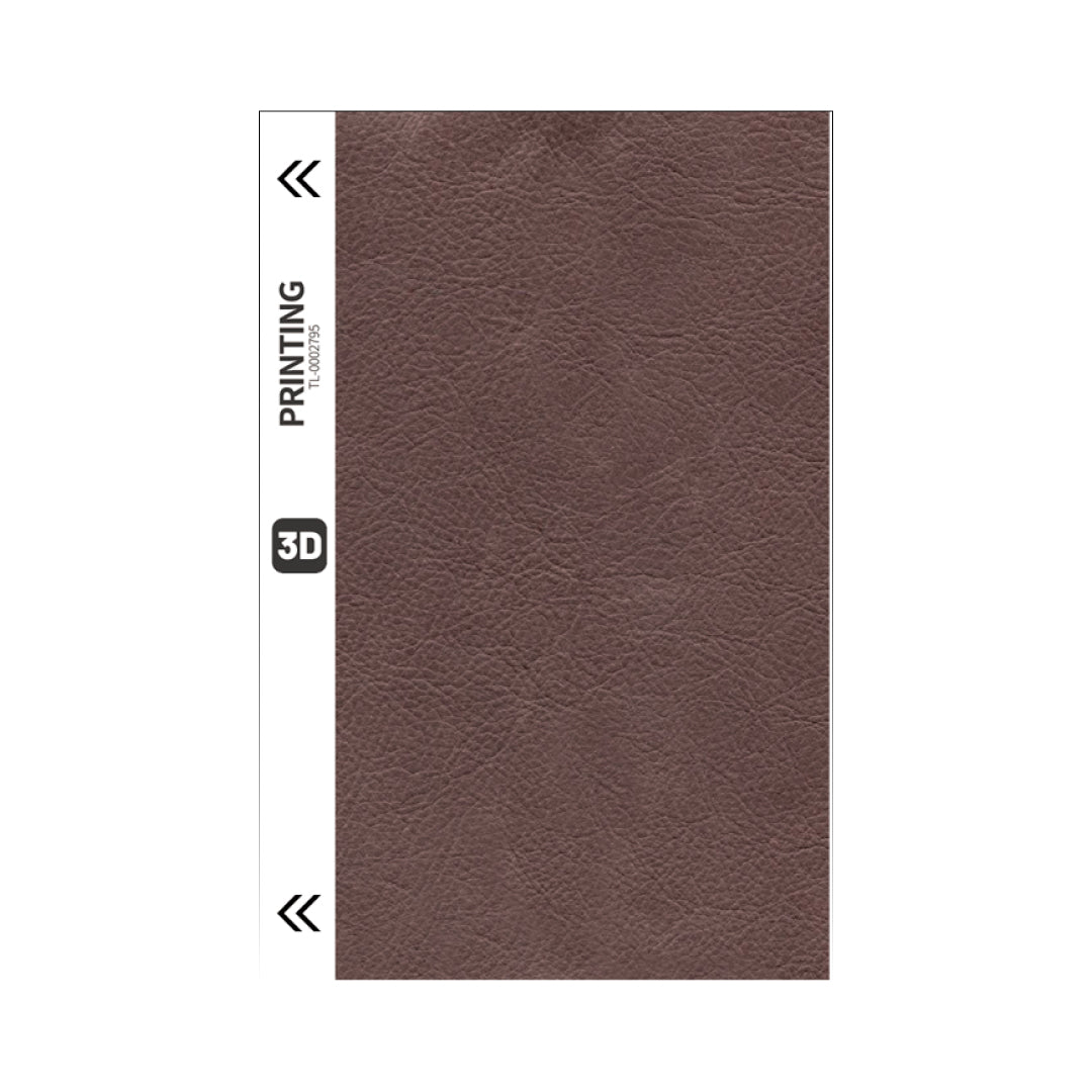 Skin Leather PVC Brown