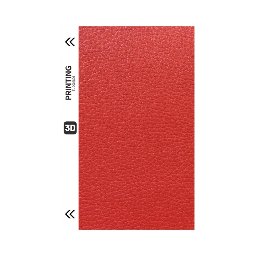 Skin Leather PVC Red