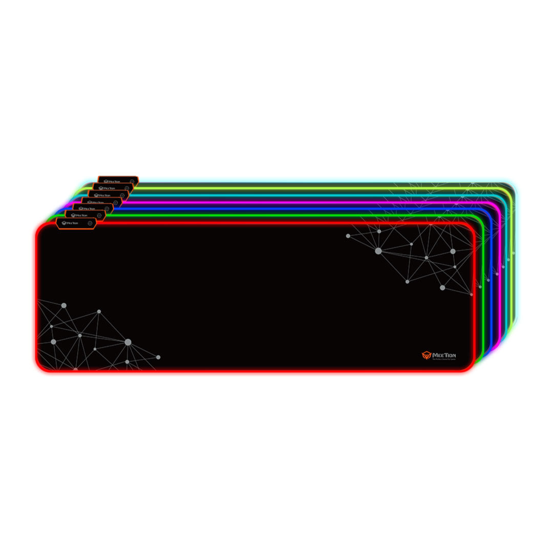 Alfombra Gamer para Teclado y Mouse RGB Led – Undertek Chile