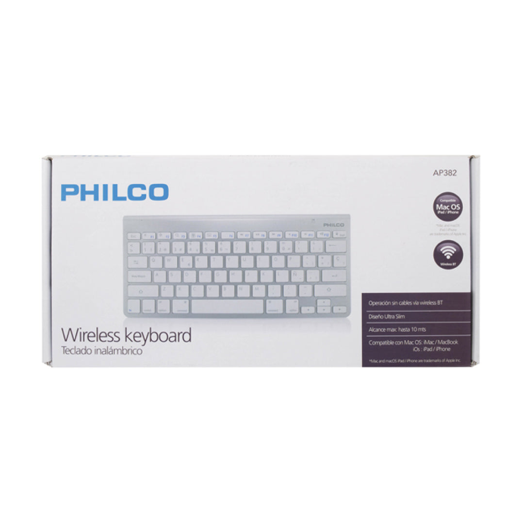 Teclado Inalámbrico AP382 macOS / Windows / Android