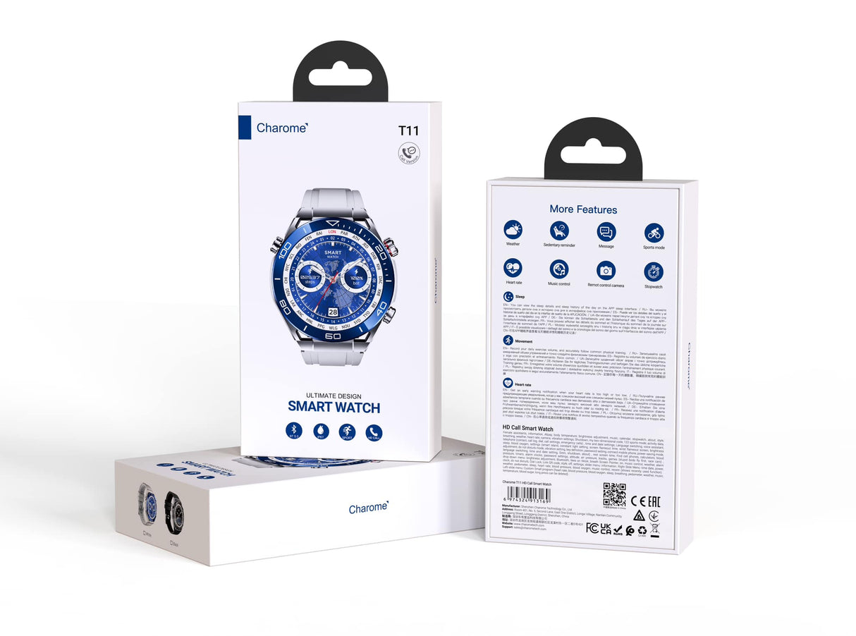 Smartwatch T11 Metalico 49mm