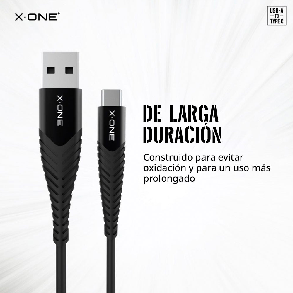 Cable UltraPro USB-A a Type C 5A Nylon Super Craga