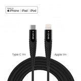 Cable UltraPro Type C a Lightning 3A Nylon